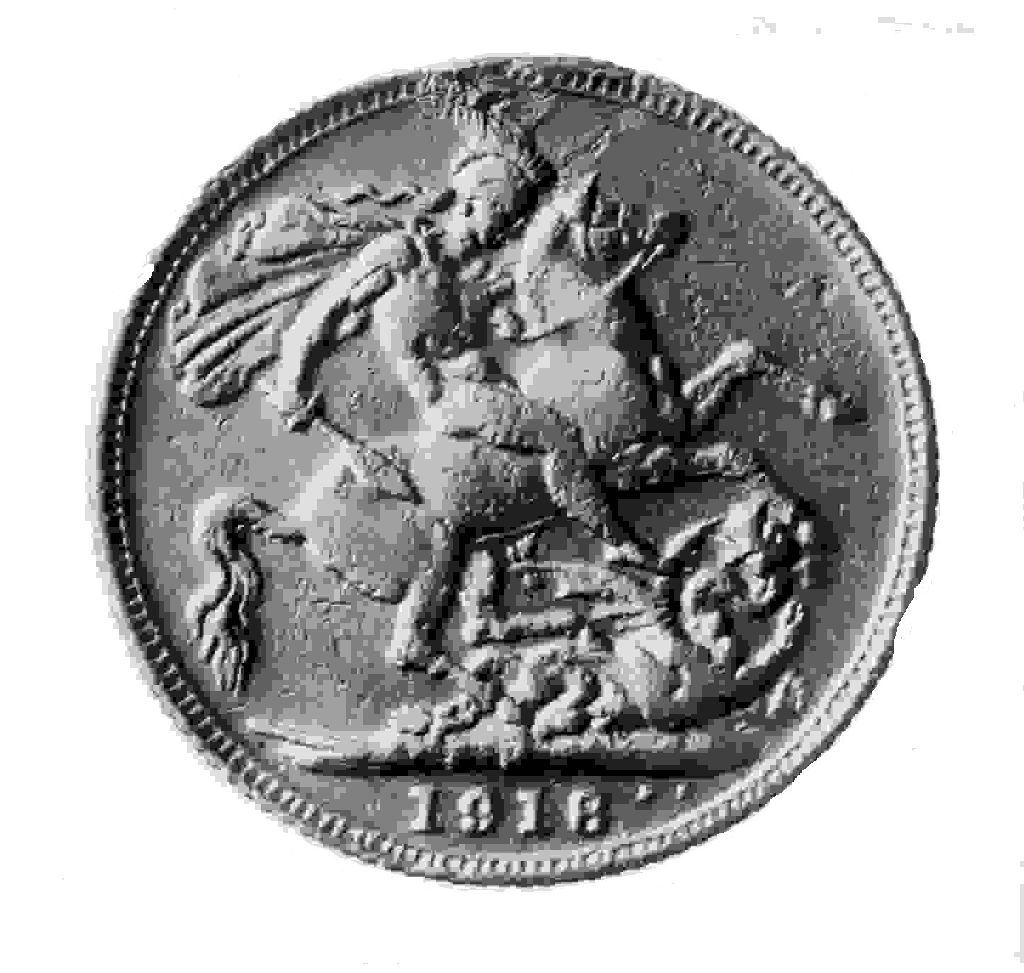 1918 counterfeit sovereign