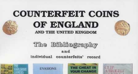 The front cover of Counterfeit Coins of England