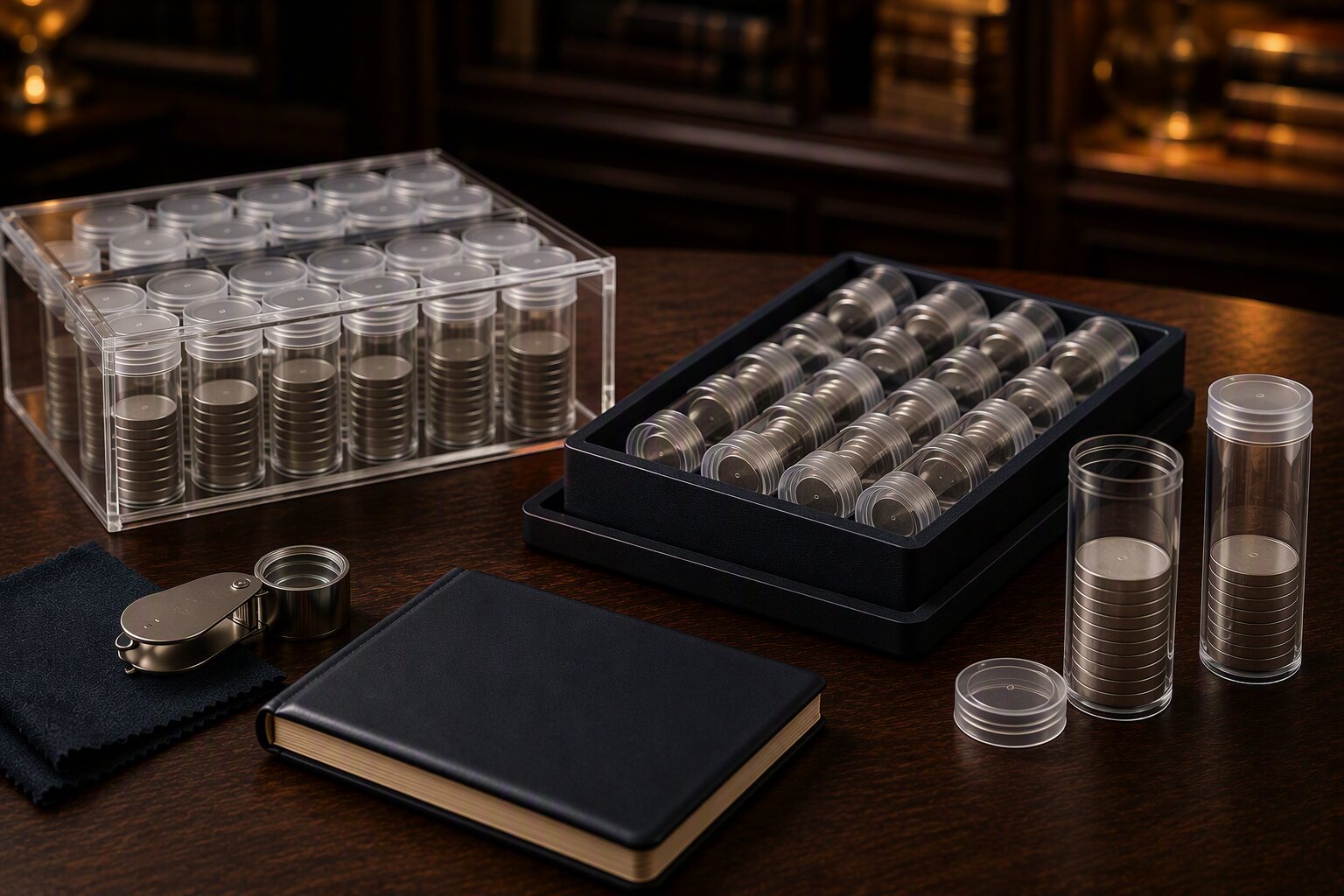 SAFE Coin Tubes for Collections, Examining Press Fit Closures, Stackability, and Capacity Accuracy